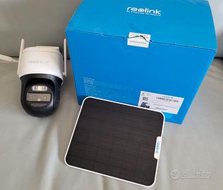 Telecamera Reolink TrackMix 4K a batteria + solar