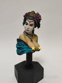 busto geisha resina pin up 