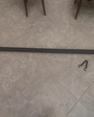 bastoni di ferro abbattuto per tende 