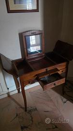 toilette francese scrittoio trucco 