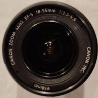 Obiettivo Canon Zoom lens EF -S 18-55mm f/3,5 –5,6
