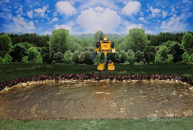 Diorama Transformers Lago Dorato scala Masterpiece