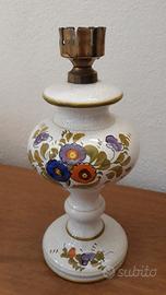 Portalampada in ceramica