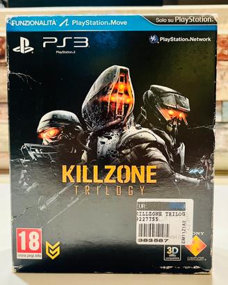 Killzone Trilogy PS3 cofanetto ITA completo raro