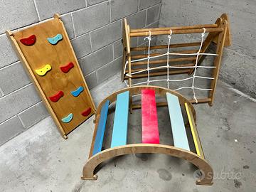 PALESTRA IN LEGNO MONTESSORI