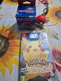 Let's go Pikachu + Pokeball Plus