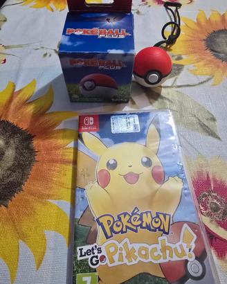 Let's go Pikachu + Pokeball Plus
