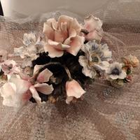 vaso fiori capodimonte