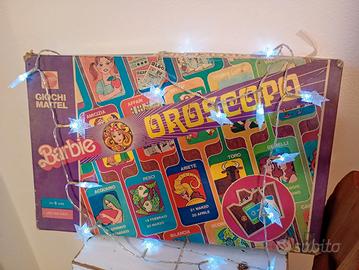 Barbie oroscopo gioco in scatola vintage anni 70
