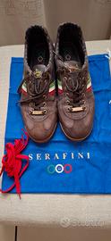 scarpe Serafini Cortina Heritage Brown 
