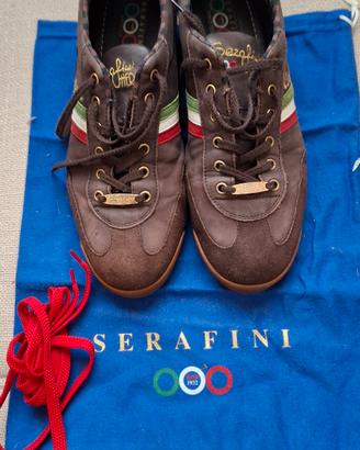 scarpe Serafini Cortina Heritage Brown 