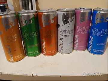 Lotto 6 lattine Red Bull The Editions + 4 Estathé