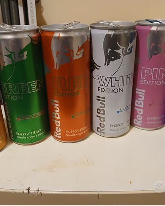 Lotto 6 lattine Red Bull The Editions + 4 Estathé