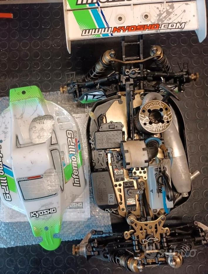 IF332BK Tiranti Sterzo 4X46MM - Kyosho MP9