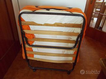 LETTO COMPLETO  PIEGHEVOLE CON RUOTE