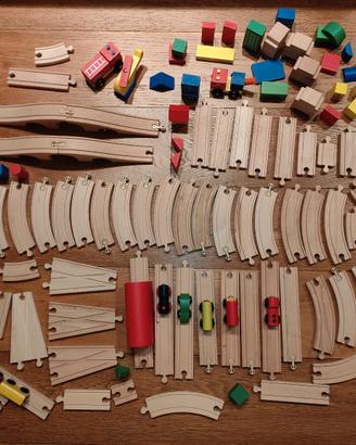 trenino in legno 