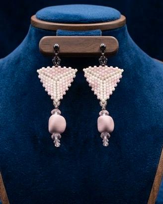 Orecchini Vintage unici etnici Agata Africana