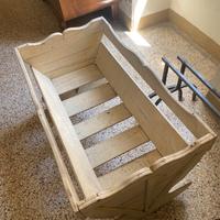 Antica culla a dondolo inizi 800/900