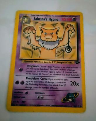 carta Pokemon Sabrina's Hypno