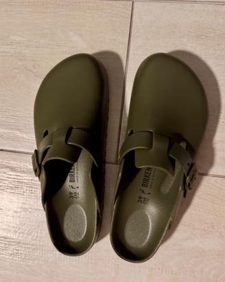 Birkenstock BOSTON EVA khaki/verde militare