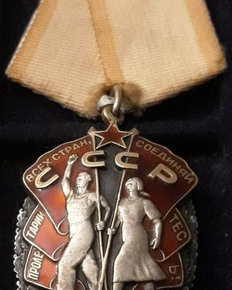 Medaglia Distintivo d'Onore Unione Sovietica