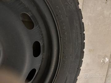 Gomme da neve + cerchi in ferro