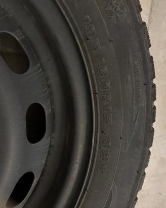 Gomme da neve + cerchi in ferro