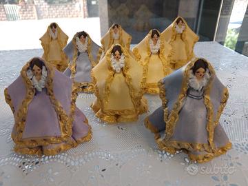 Bambola ceramica artigianato souvenir Sardegna