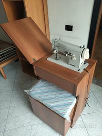 macchina da cucire necchi con mobile