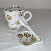 Thun - Set Tazzina con poggia bustina e cucchiaino