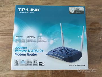 Modem Router ADSL2+ Wireless N 300Mbps
