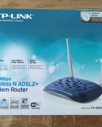 Modem Router ADSL2+ Wireless N 300Mbps