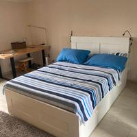 Letto IKEA BRIMNES francese completo di materasso