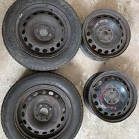 Cerchi In Ferro Fiat Punto 14 + 2 Ruote 165 60 R14