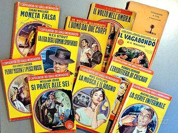 GIALLI stampe dal 1936: 27 di Mondadori + altri 19