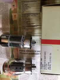 Valvole hifi 6550 kt88 el34 Mullard ecc.