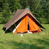 Tenda campeggio canadese 3 posti