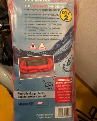 Barriera per acqua