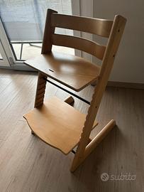 Seggiolone Tripp Trapp Stokke in Legno Naturale