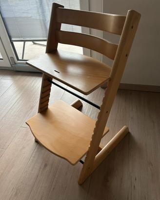 Seggiolone Tripp Trapp Stokke in Legno Naturale