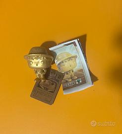 Kinder Joy One Piece Luffy Dorato VS504 Gold