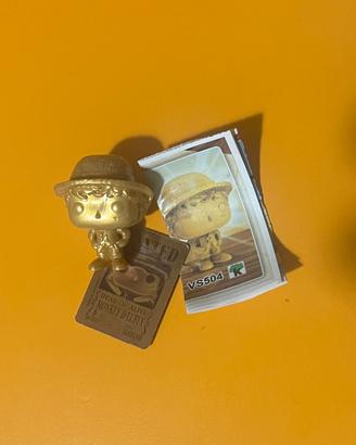 Kinder Joy One Piece Luffy Dorato VS504 Gold