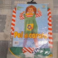 Vestito per Carnevale da Pippi Calzelunghe