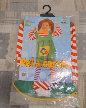 Vestito per Carnevale da Pippi Calzelunghe