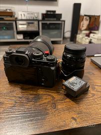 Fujifilm xt3 con obbiettivi