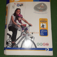 Seggiolino bici fino 15 kg + parabrezza