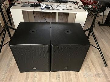 coppia Behringer DR18SUB (ANCHE SINGOLARMENTE)