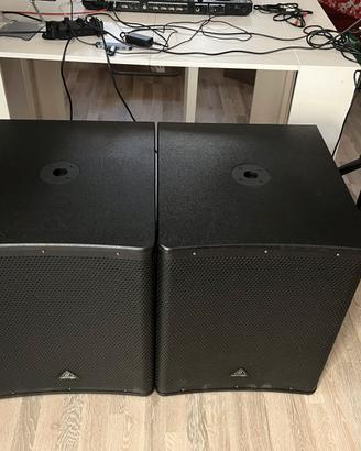 coppia Behringer DR18SUB (ANCHE SINGOLARMENTE)