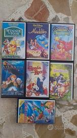 Cartoni animati Disney originali in VHS e altri