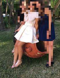 Gonna Elisabetta Franchi Celyn B rosa cipria